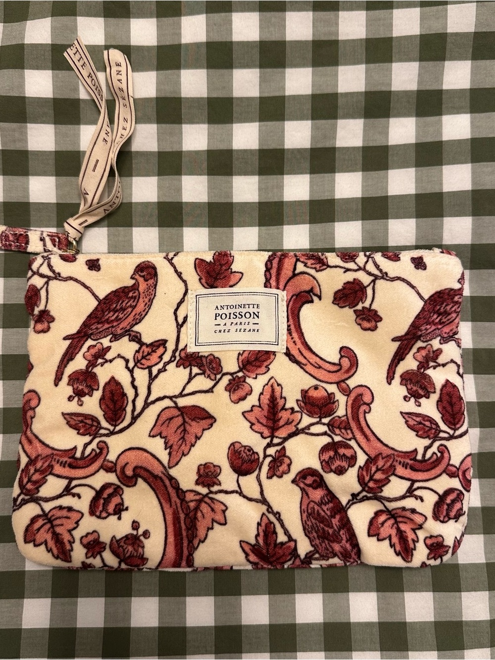 NWOT Sezane x Antoinette Poisson Pouch